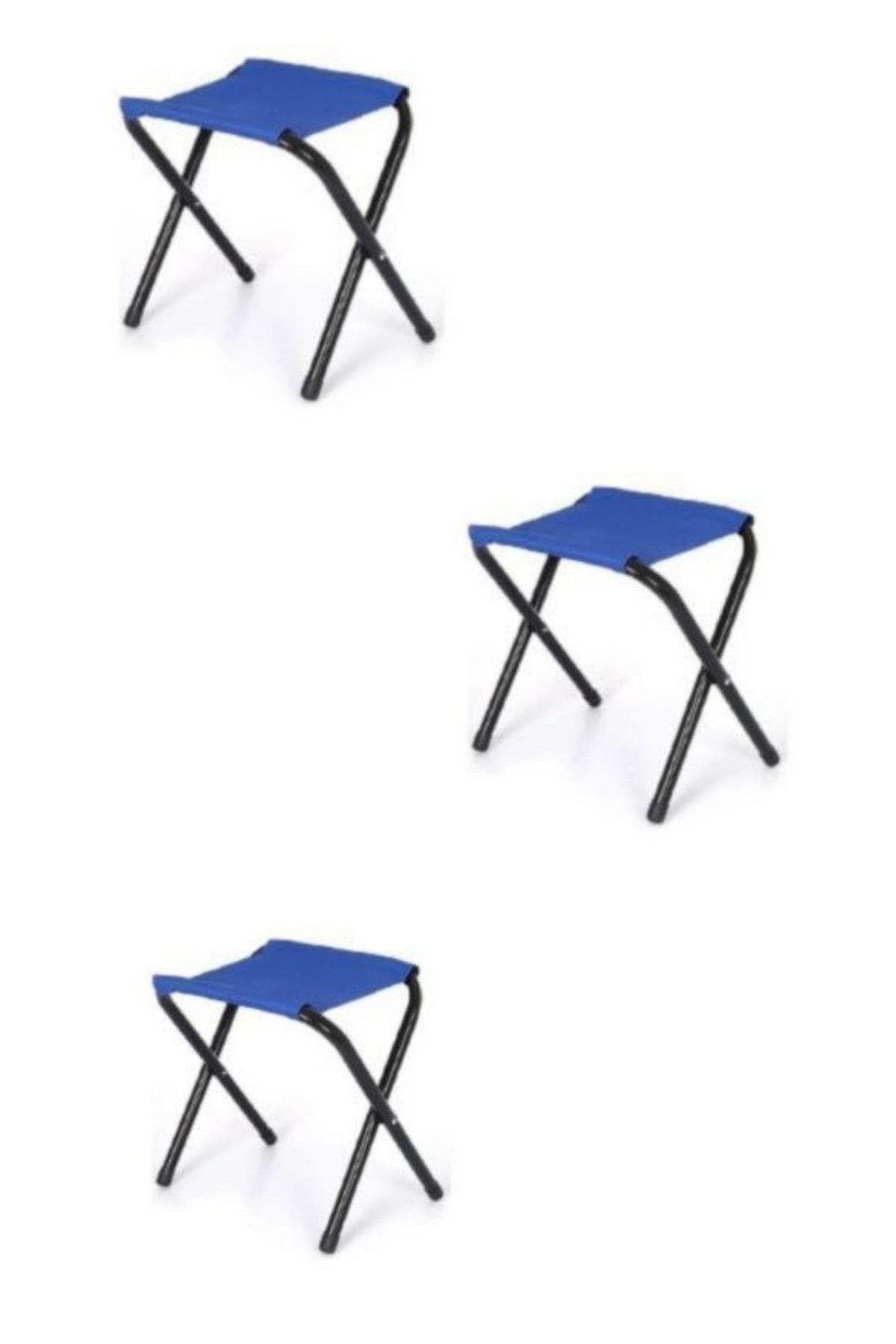 met35 Foldable Camping Stool fisherman Stool 3 pack Trendyol