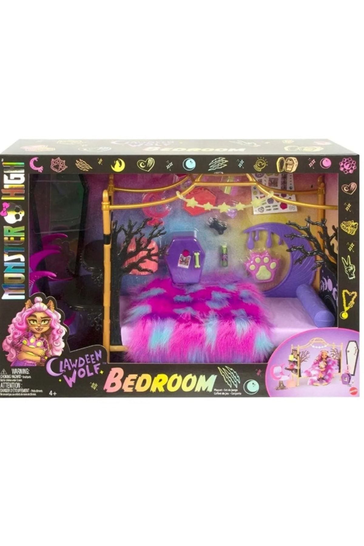 Monster high online kitchen set