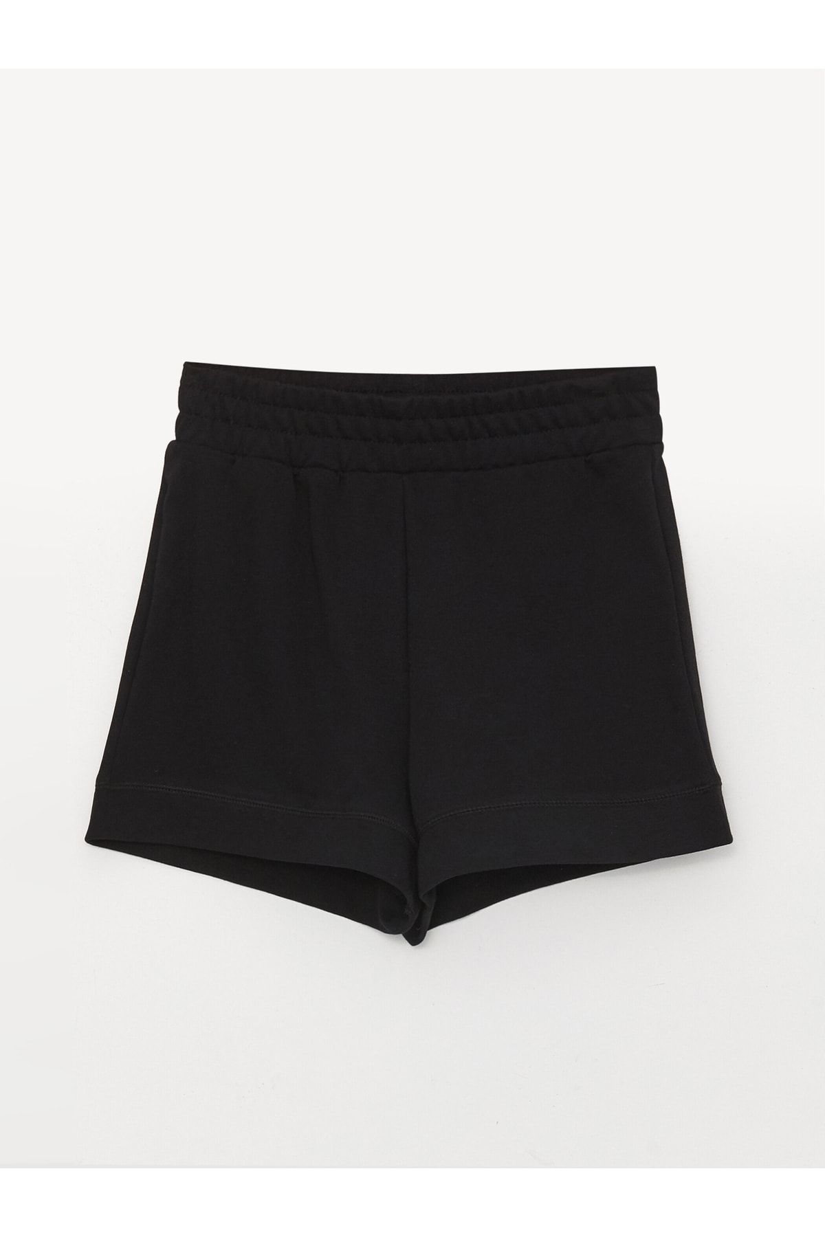 LC Waikiki Shorts Schwarz Mittlerer Bund