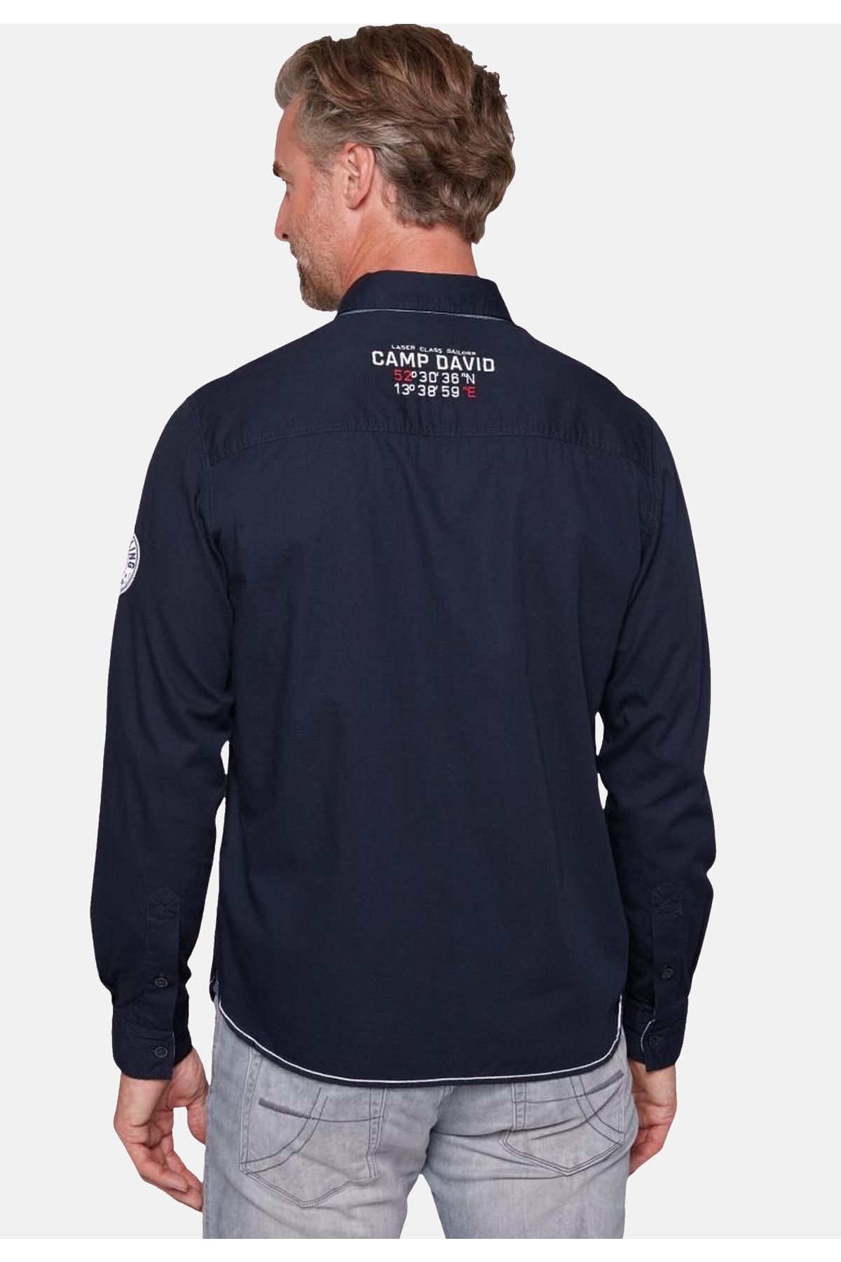 Camp David-Hemd Laser Sailing Langarmhemd 2