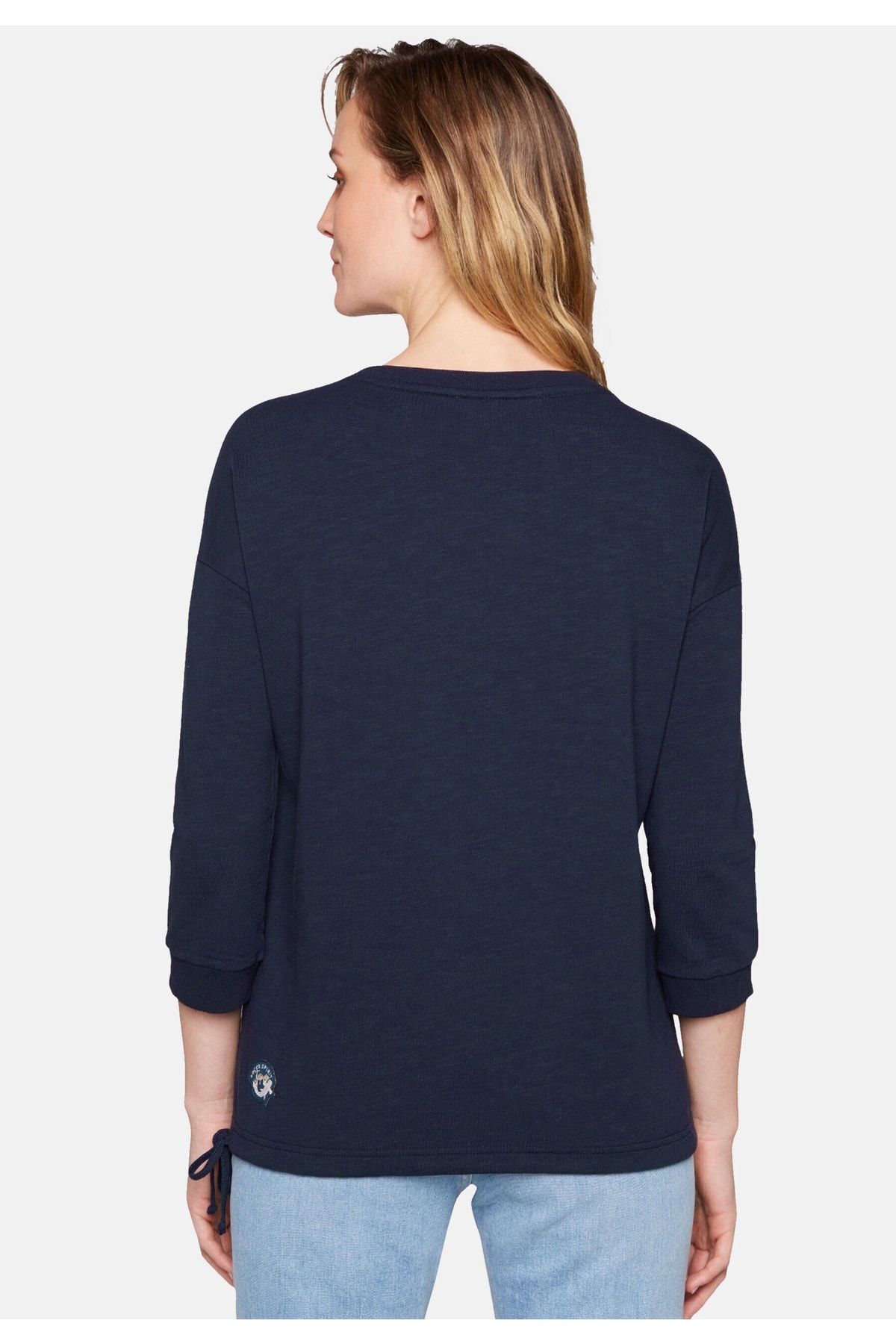 Soccx Sweatshirt - - Trendyol Regular Fit - Dunkelblau