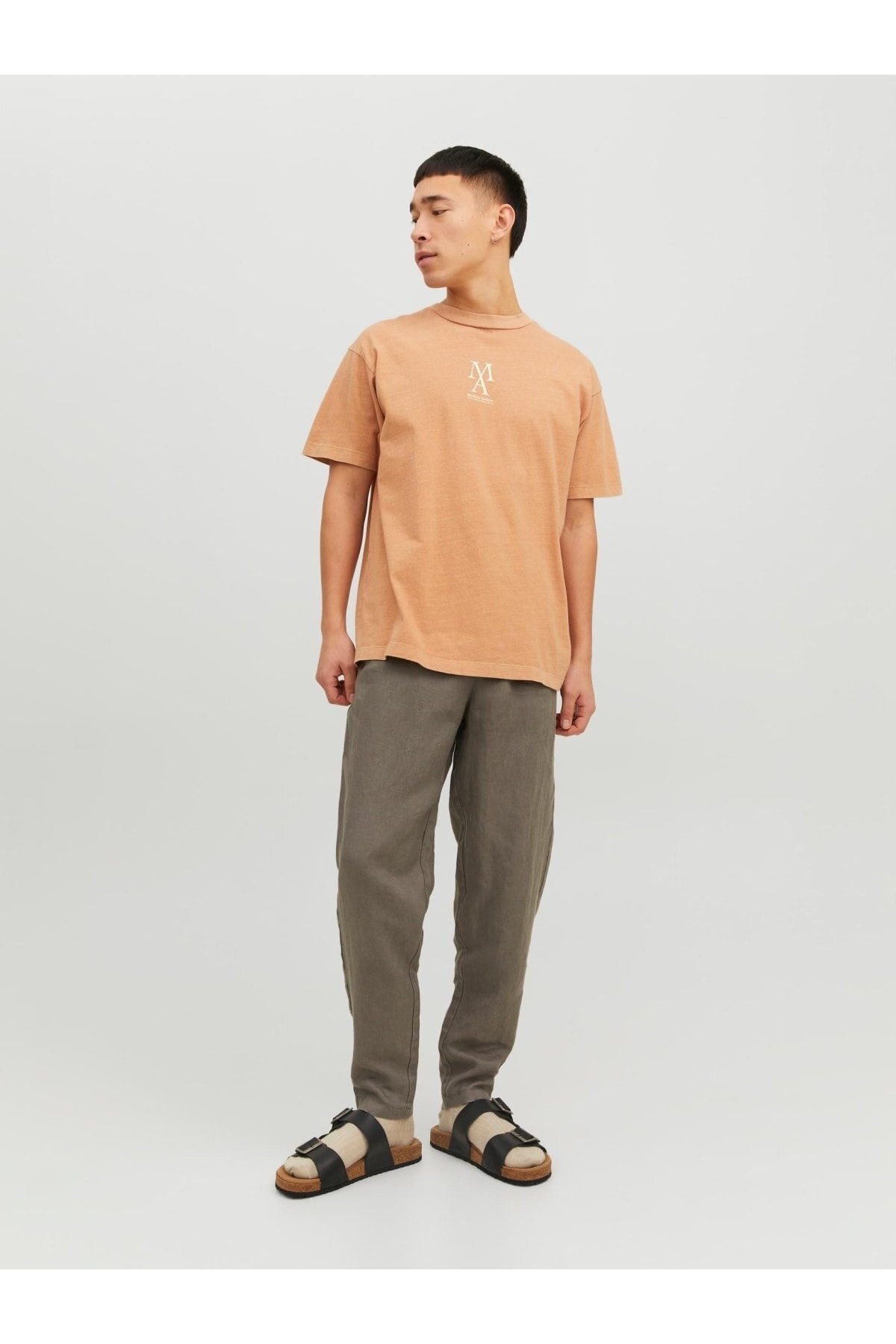تیشرت مردانه راسته آستین کوتاه | جک اند جونز Jack & Jones 12236117 - تصویر 3