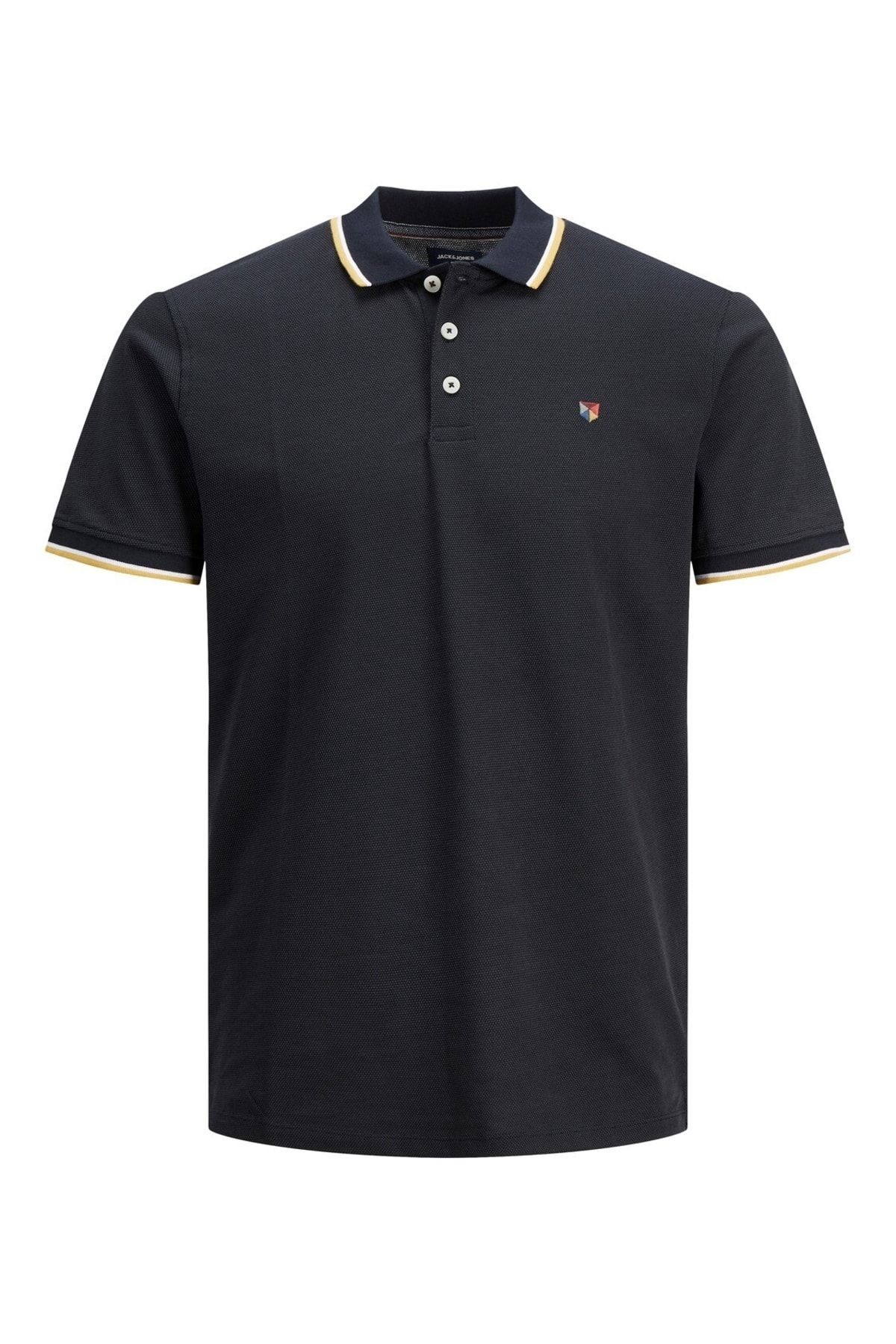 Jack & Jones Poloshirt Schwarz Regular Fit Fast ausverkauft
