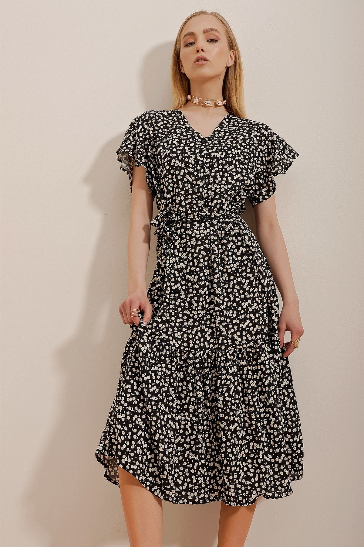 Alc polka dot dress sale