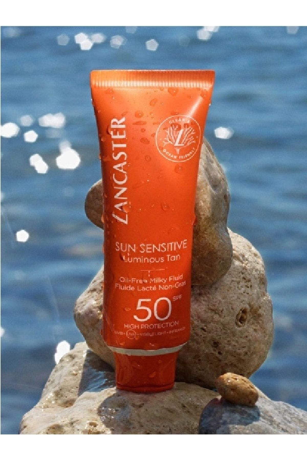 Lancaster-Sunscreen Milk - Non-Greasy, For Sensitive Skin (SPF 50, 50 Ml) 4