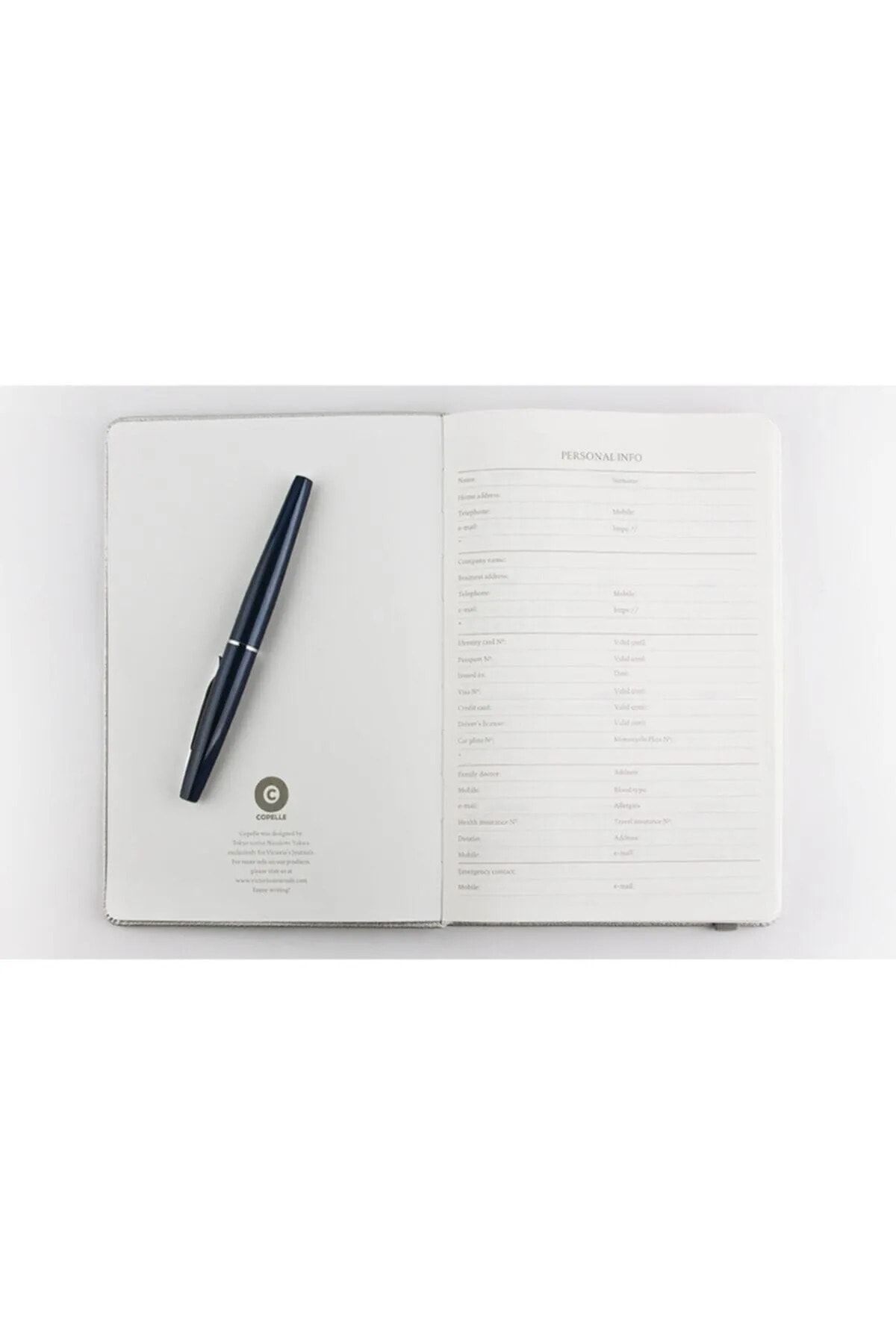 Victoria's Journals-Vj Copelle Gold Bujo Notebook 14x20 Cm 57 Gram Cream 152 Sheets 304 Pages Beige Dotted 3