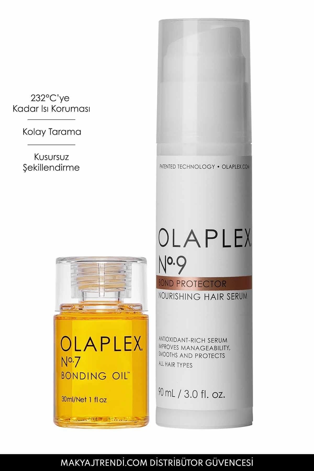 Bonding & Nourishing Protective Duo - ست مراقبت مضاعف که پیوندها را تقویت می کند و موها را تغذیه می کند Olaplex