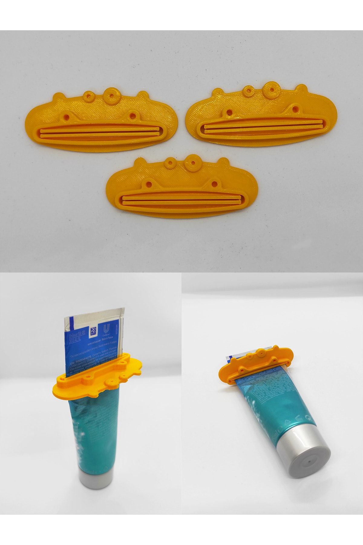 Nerva Design 3D-3-Pack Toothpaste Squeezer, Paste Squeezing Apparatus 1