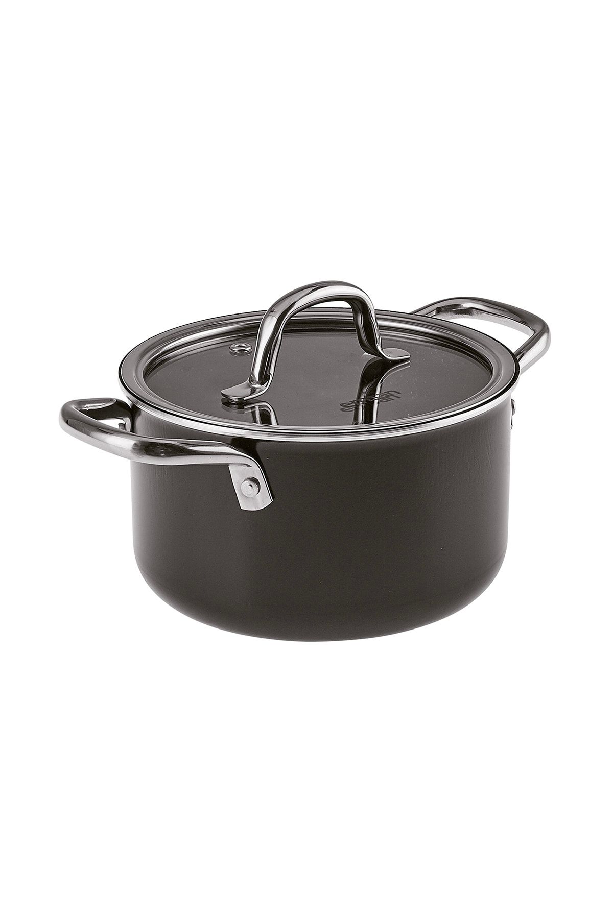 Emsan-Master Class 6 Piece Midi Cookware Set Black 6