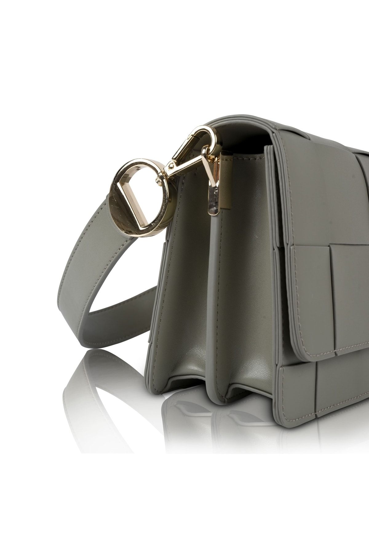 Inyati Handtasche Grün Unifarben XN6308