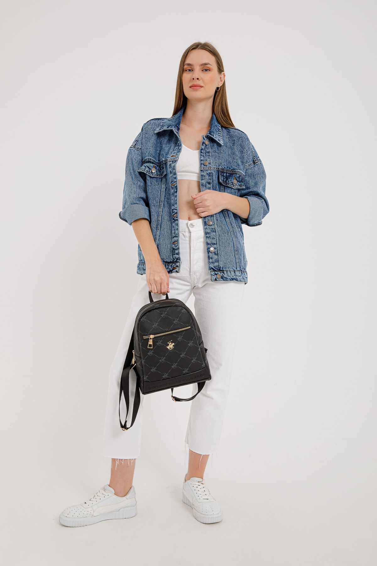Beverly Hills Polo Club Schwarzer Rucksack für Damen - One Size
