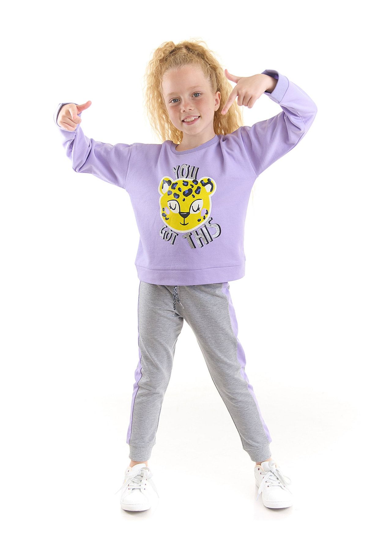 Mushi Zweiteiler Grau Regular Fit