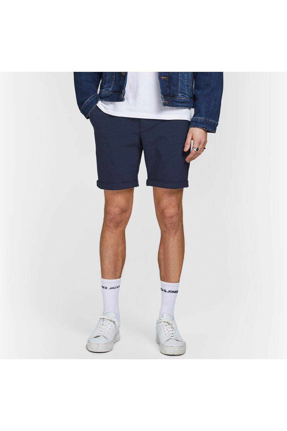 شلوارک مردانه راسته فاق نرمال | جک اند جونز Jack & Jones 12186937 - تصویر 2