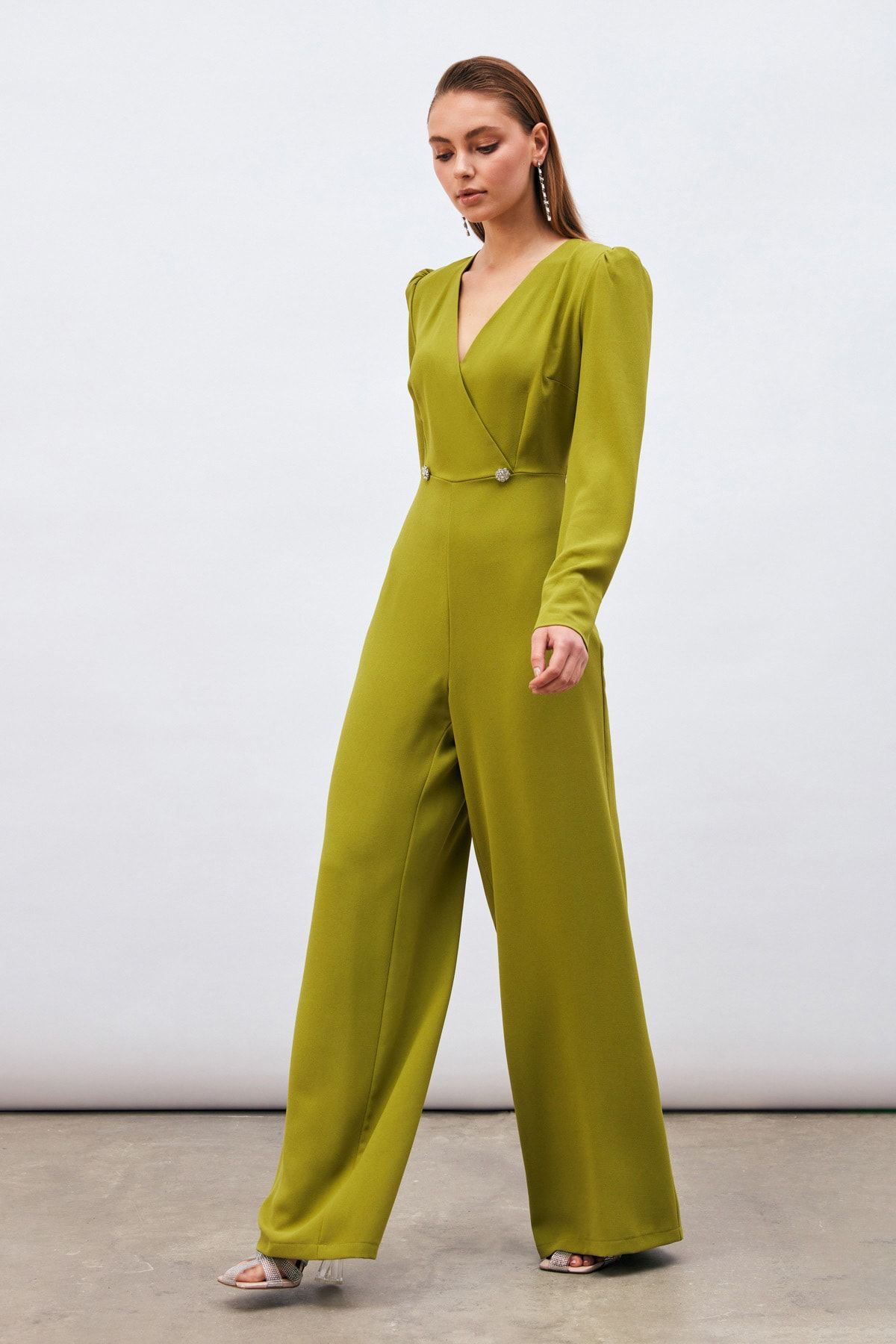 Yellow clearance jumpsuit warehouse