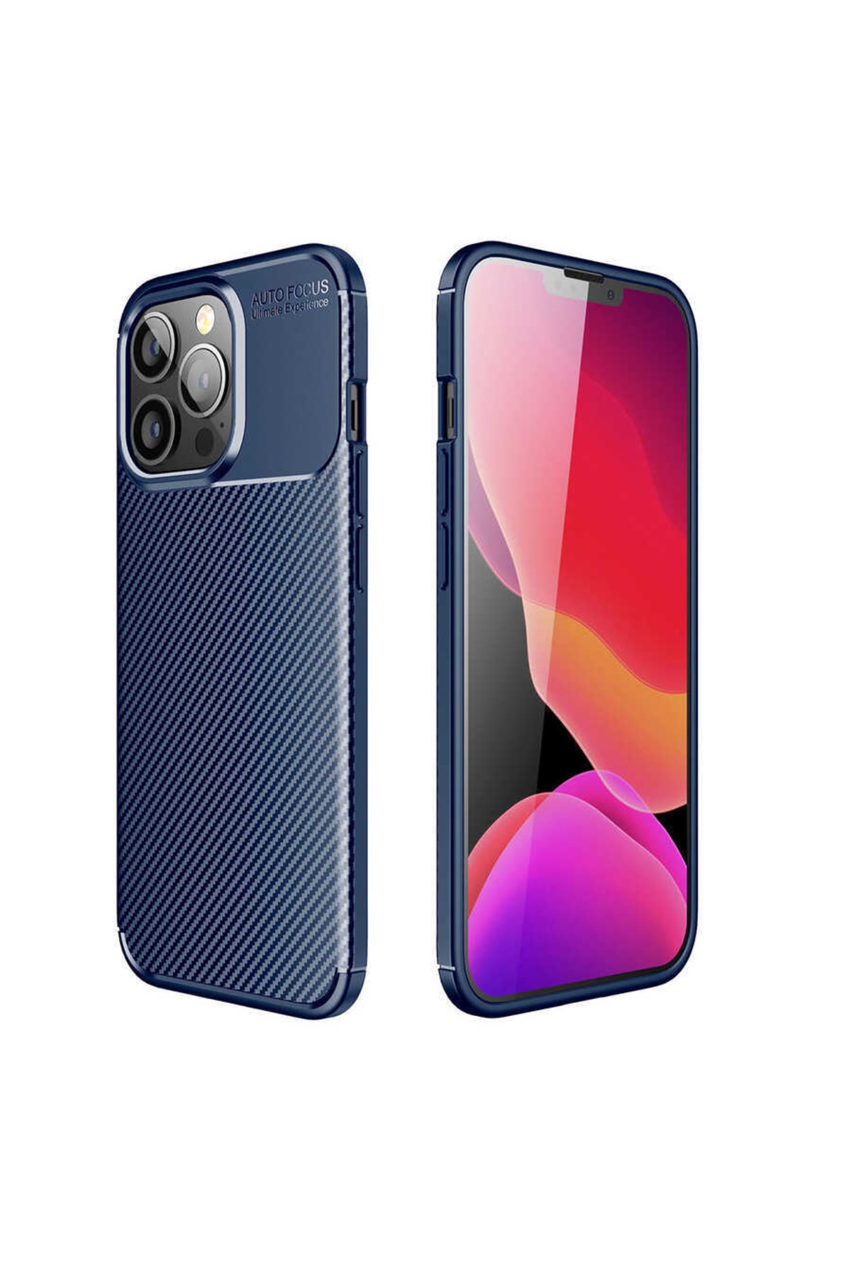 Apple Iphone 13 Pro Max Case Carbon Design Wonderful Cut Negro Cover