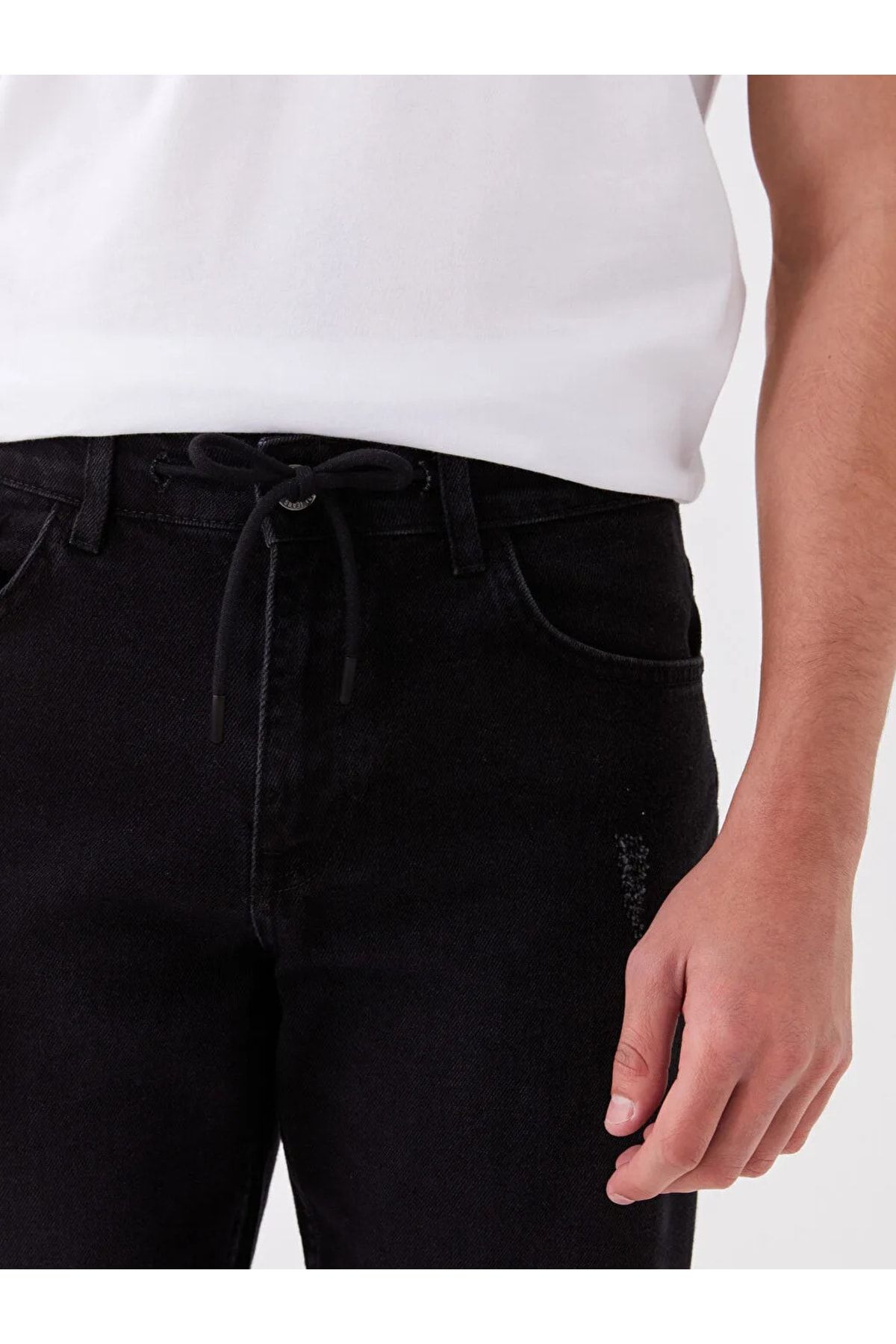 LC Waikiki-Pánske džínsové šortky Lcw Jeans Standard Fit 3