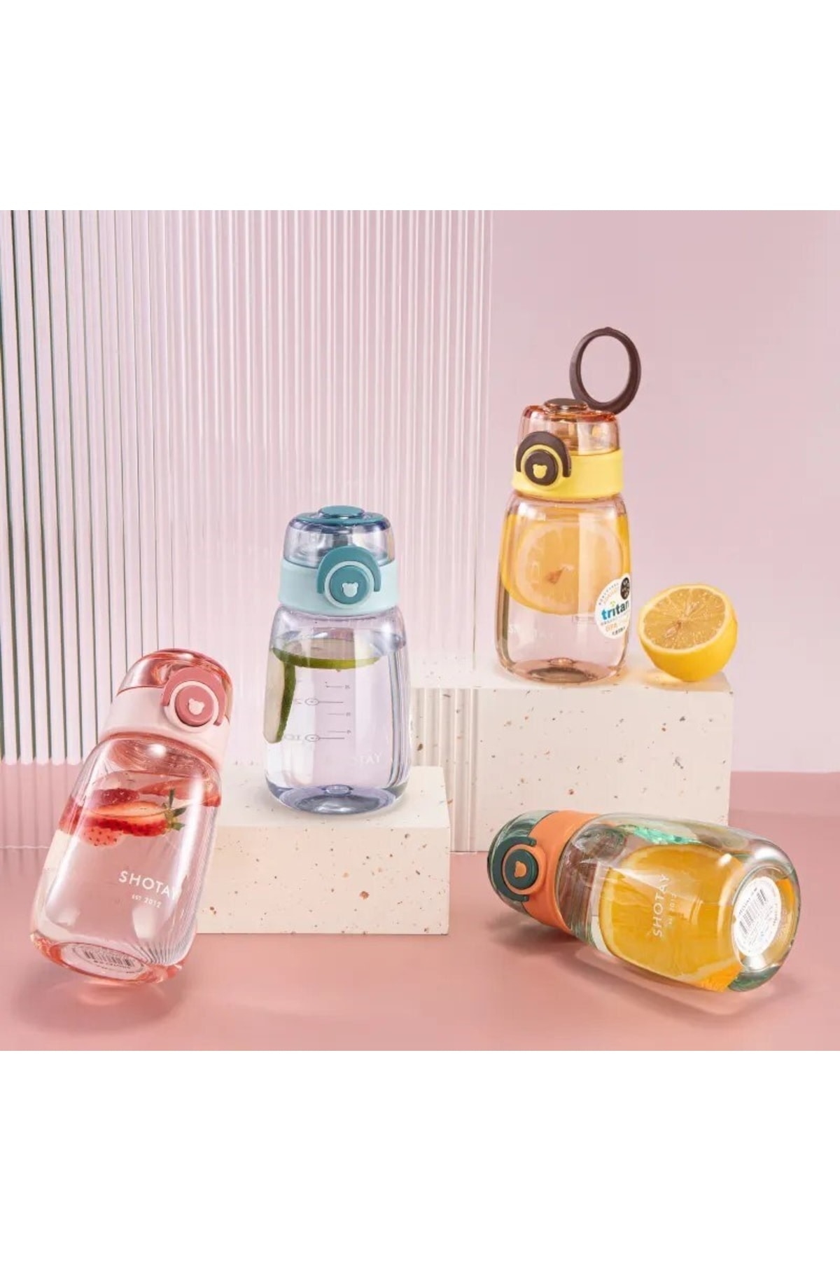 Shotay Bear Yeşil Çocuk Matara Suluk 480 Ml fotoğrafı 2 (önizleme)