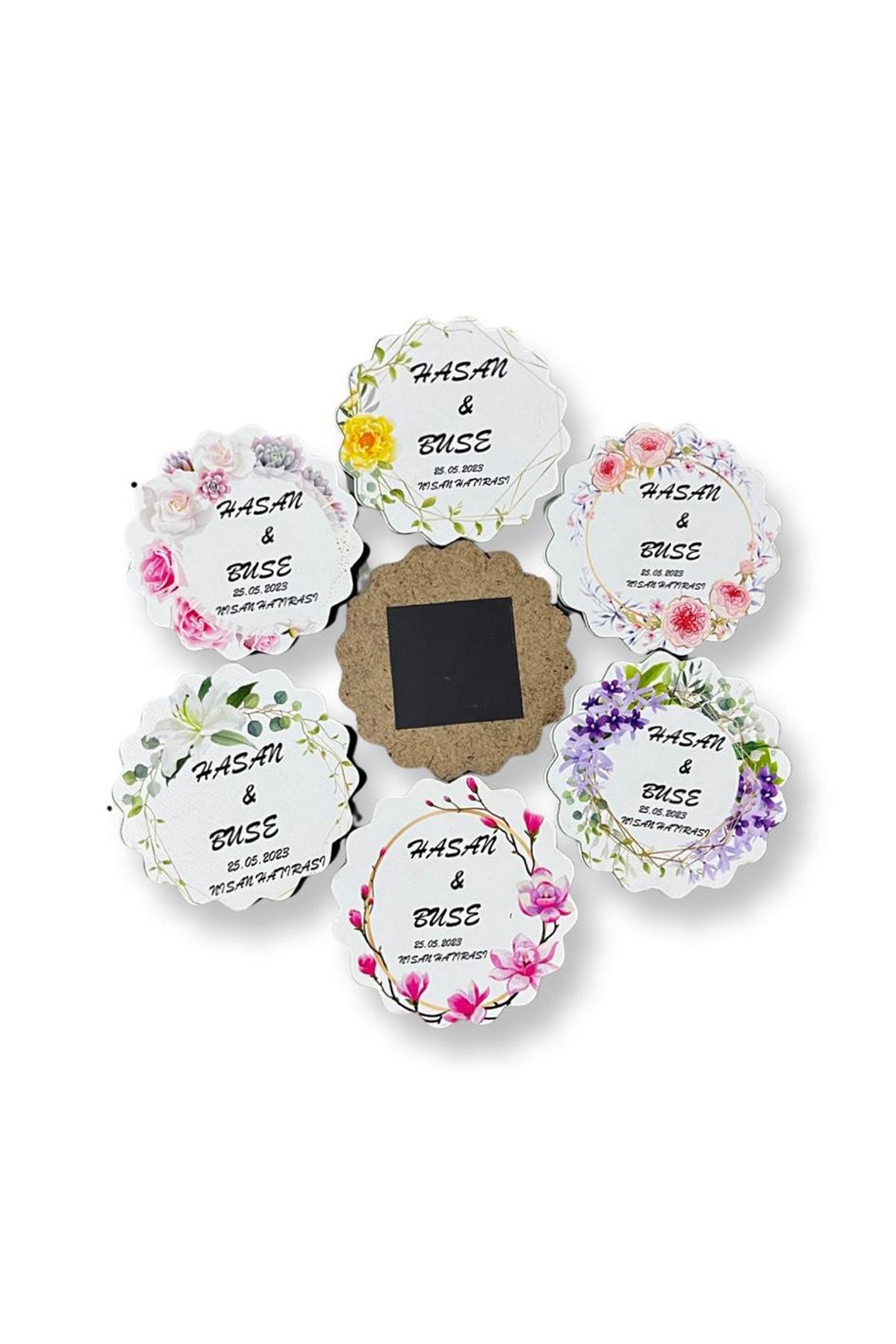 Söz, Nişan, Nikah Hediyelik Magnet 100 Adet Özel Günlerinize Özel Tasarımlar 12 Model Magnet