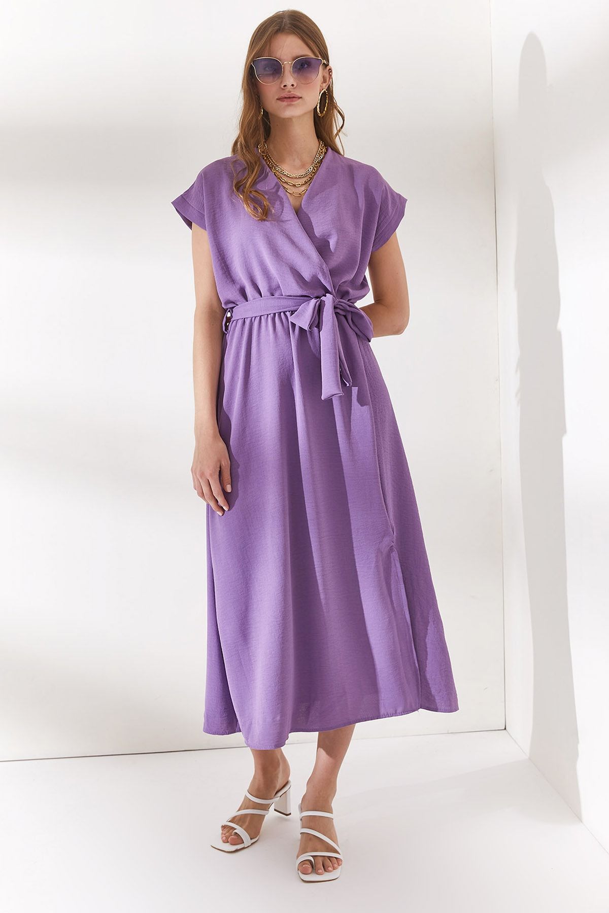 Olalook Kleid Lila Basic
