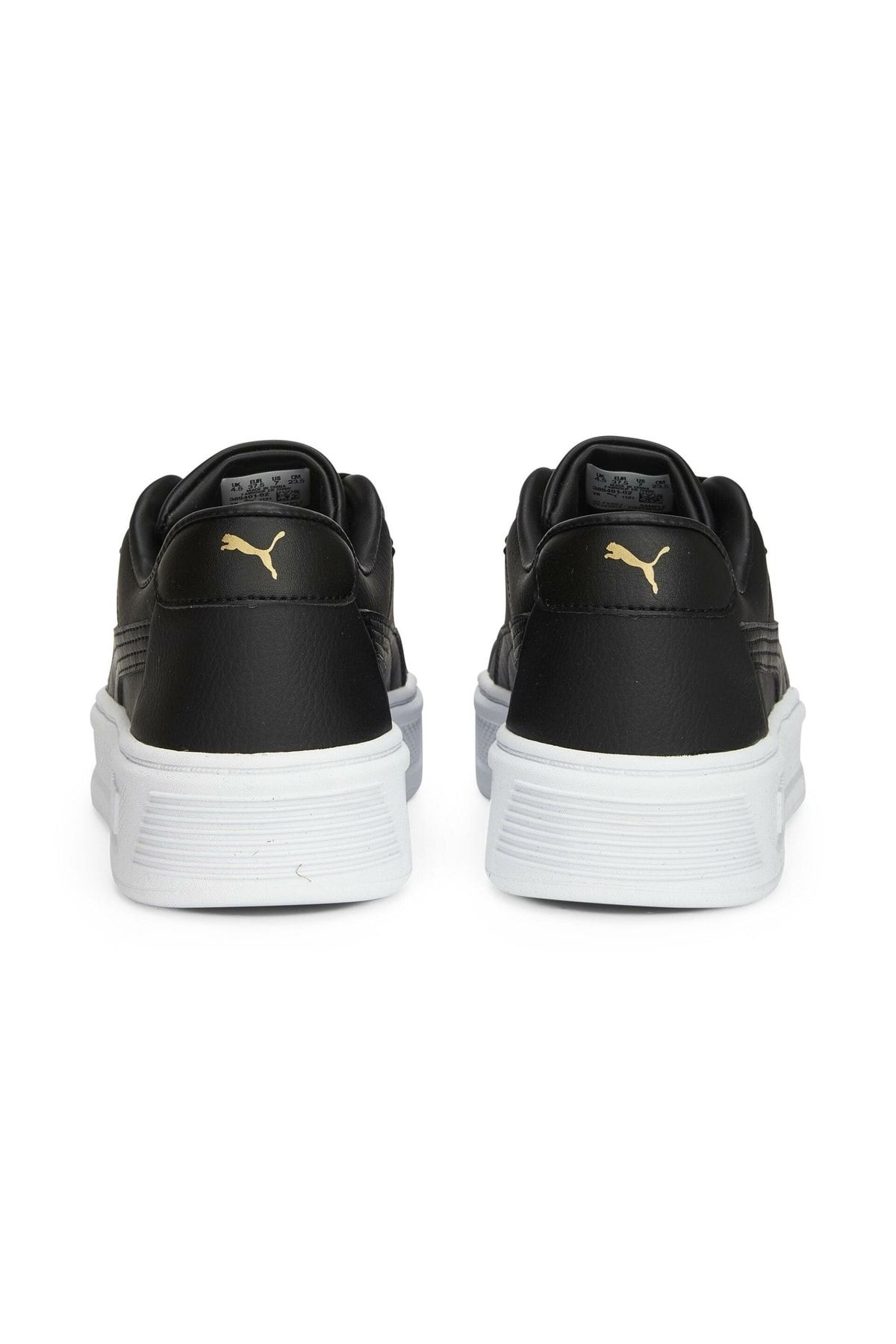 Puma کفش ورزشی مشکی زیره بلند زنانه Smash Platform V3 38940102