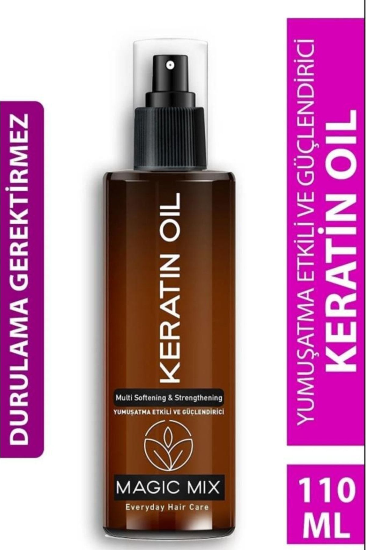 BOOM BUTTER-Hair Care Oil 190 Ml + Magic Mix Keratin Oil for Extreme Damaged Hair 110 Ml 3