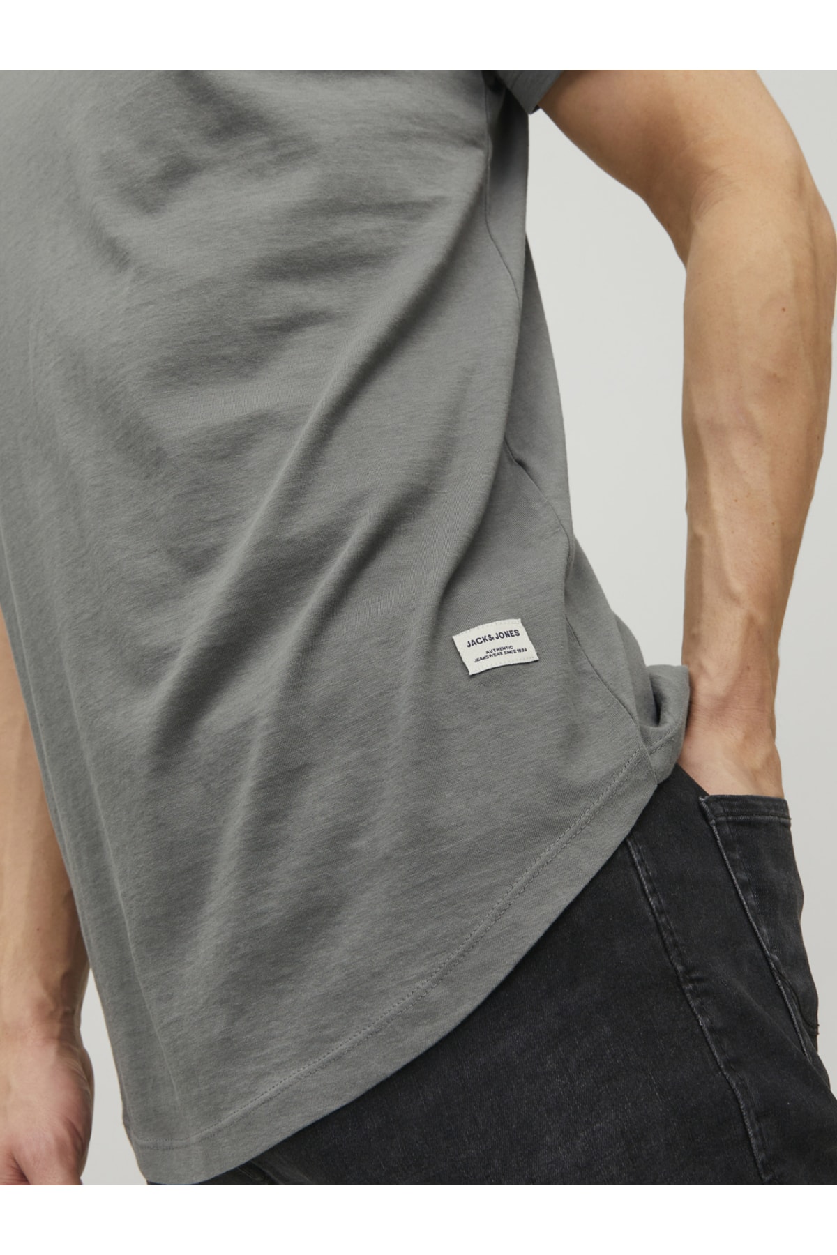 تی شرت جک اند جونز مردانه مودال زرد بیسیک راسته Relaxed/ریلکس    بیسیک Daily/روزانه | Jack & Jones 12113648 TR - تصویر 6
