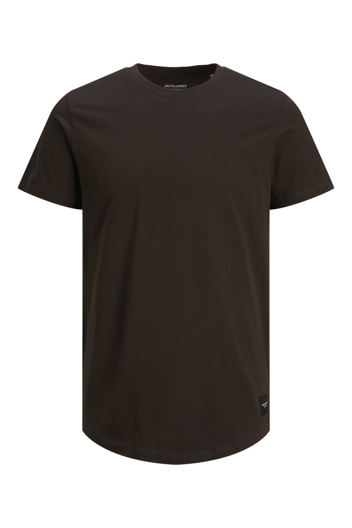 تی شرت جک اند جونز مردانه مودال قهوه ای بیسیک راسته Relaxed/ریلکس    بیسیک Daily/روزانه | Jack & Jones 12113648 TR - تصویر 5