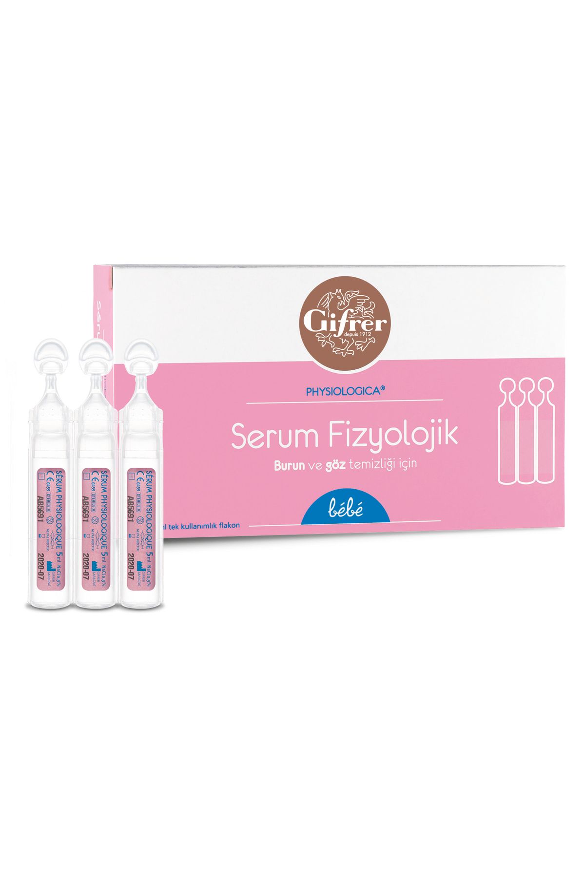 Gifrer Serum Fizyolojık 10 luk Flakon