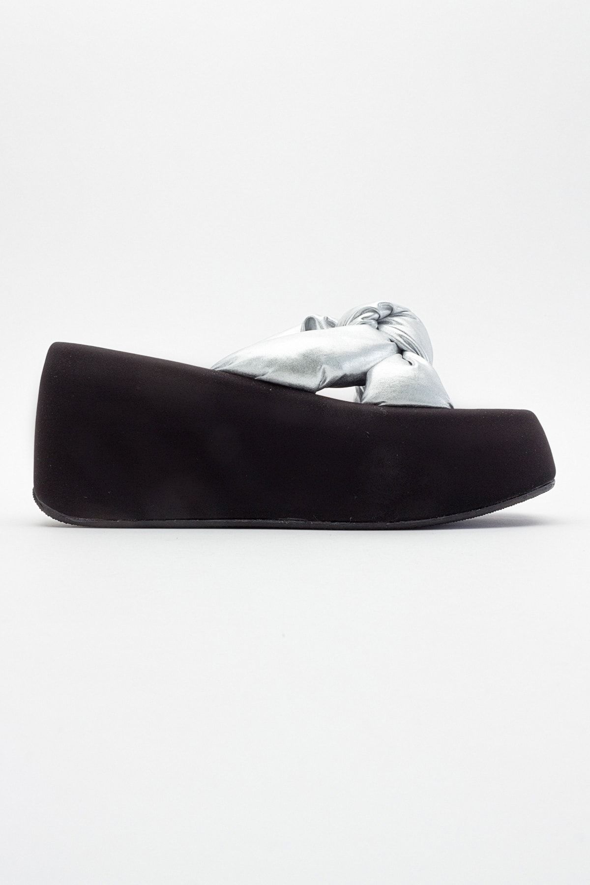 دمپایی نقرهای زنانه پاشنه نقره ای Regno luvishoes