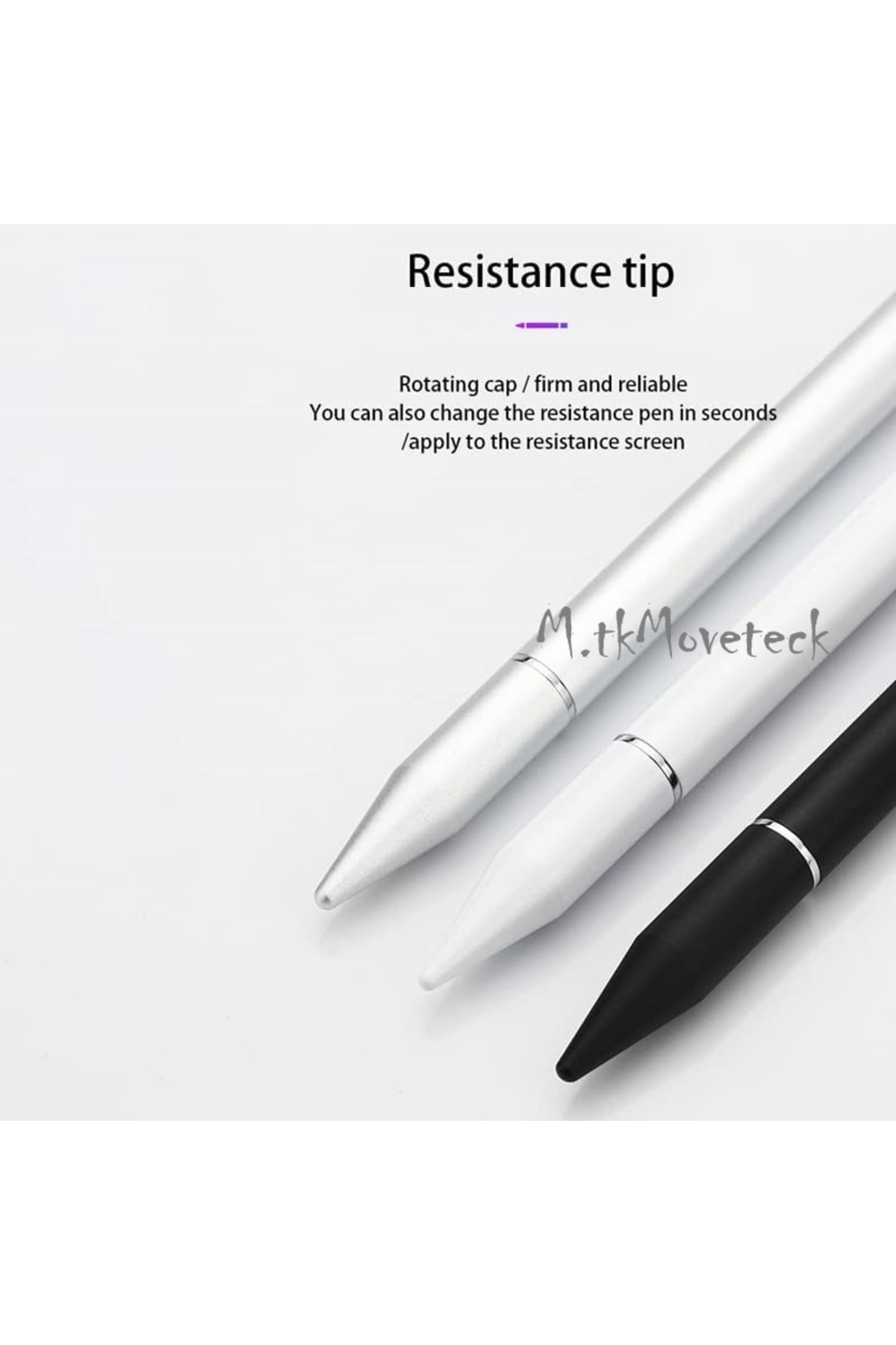 Honor Pad 8 Uyumlu 2in1 Stylus Kalem Pencil Özel Tasarım Ve Yazı Çizim Kalemi 4