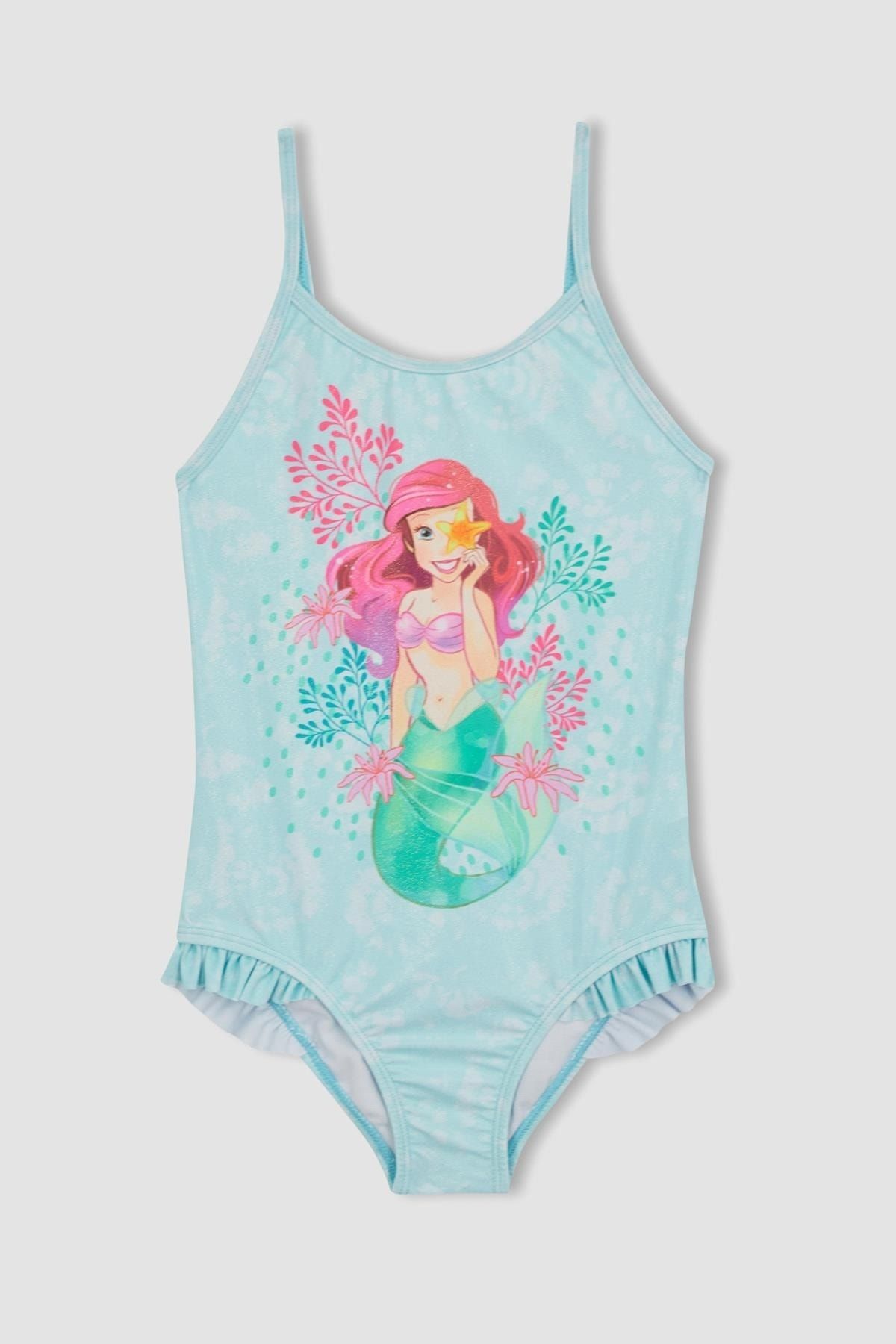 Defacto Girls Disney Princess Swimsuit - Trendyol