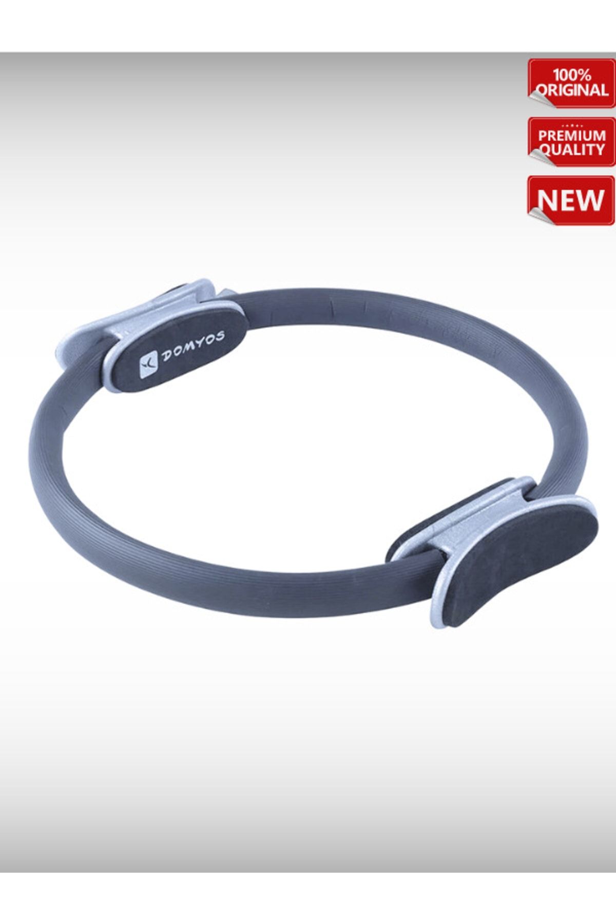 OverPazar Yoga Pilates Çemberi - Gri - 40 Cm
