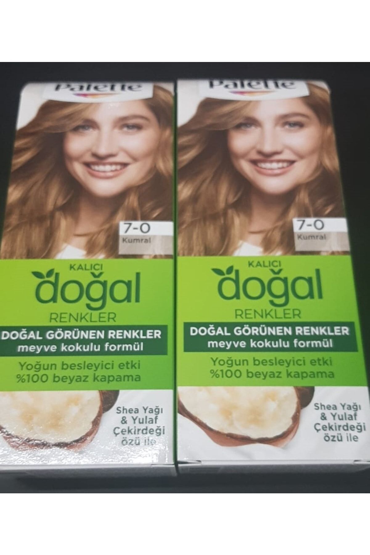 رنگ مو پلت PALETTE SAÇ BOYASI 2 Lİ PAKET