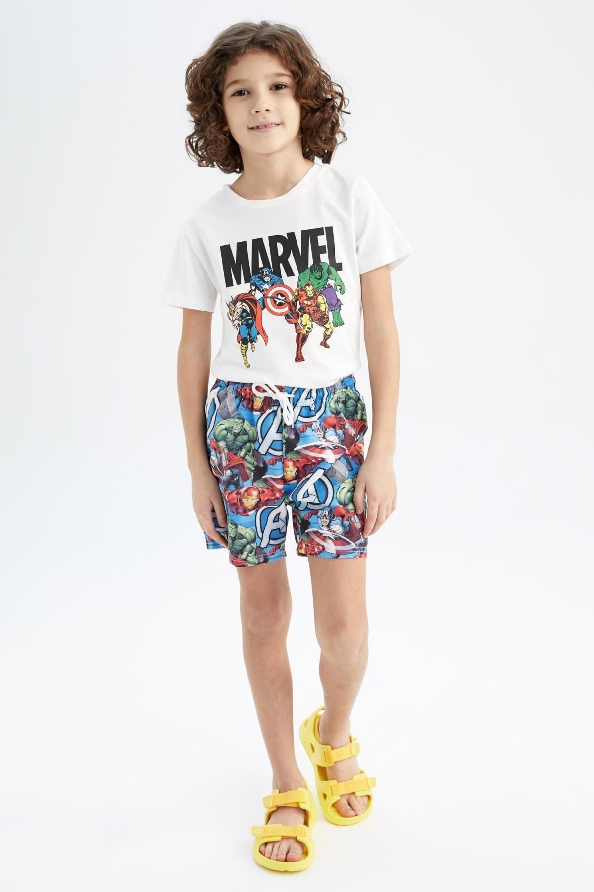 avengers swim shirt