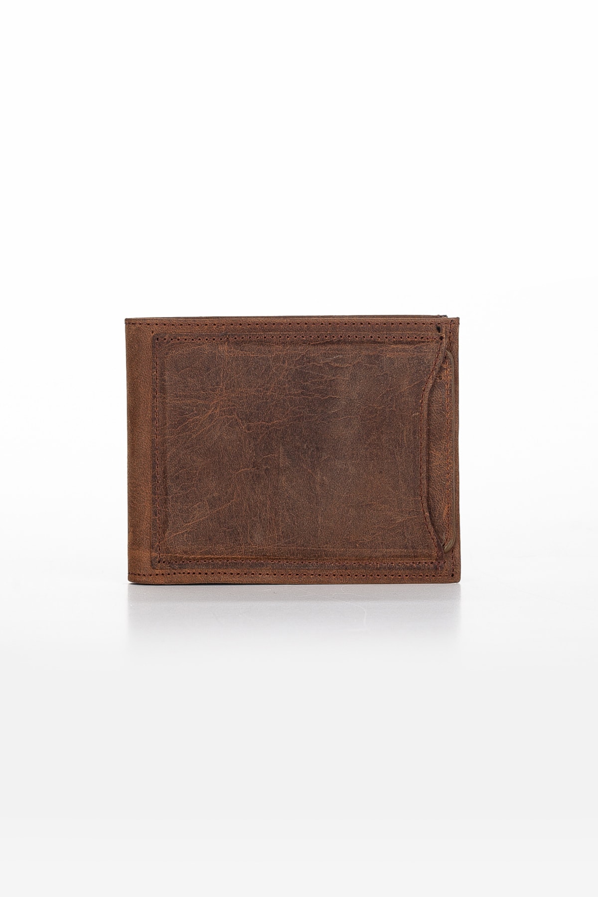 کیف پول مردانه قهوه ای Niki Leather | Kod-311 اورجینال - تصویر 4