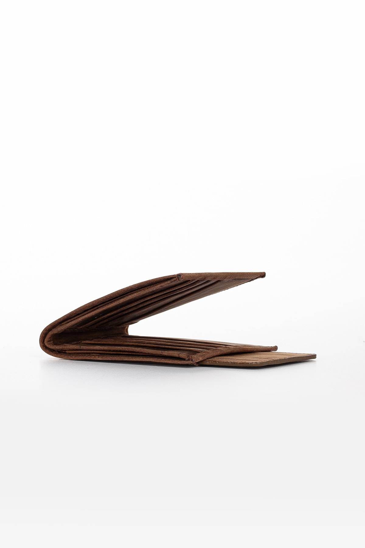 کیف پول مردانه قهوه ای Niki Leather | Kod-311 اورجینال - تصویر 5