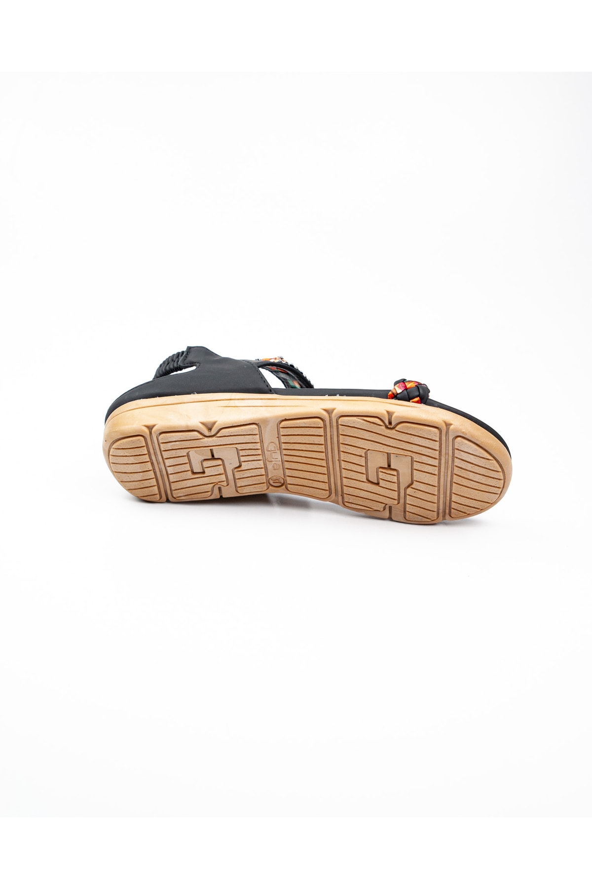 صندل زنانه مشکی Guja | 22YGUJZ150-31S اورجینال - تصویر 5