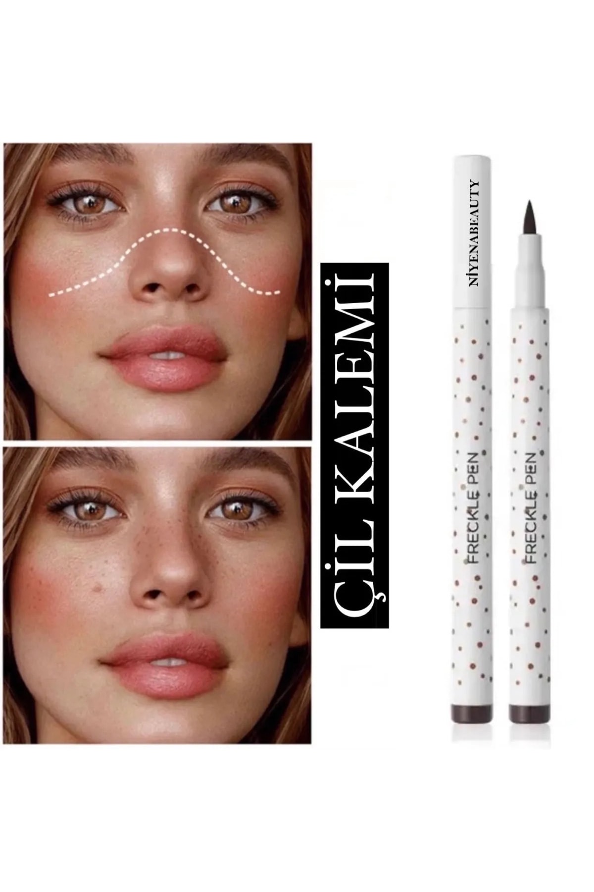 Genel Markalar Kedi Patili Siyah Waterproof Kalem Pen Eyeliner