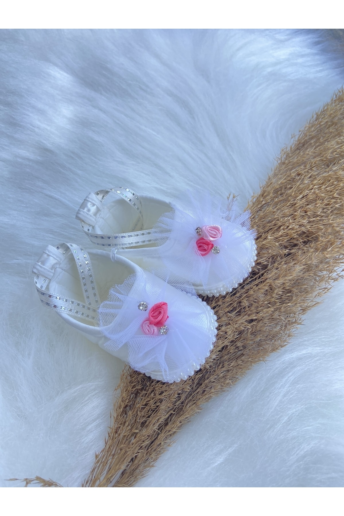 LE BON BABY Saten Kumaş Çiçekli Bebek Şık Ayakkabı Fiyatı, Yorumları