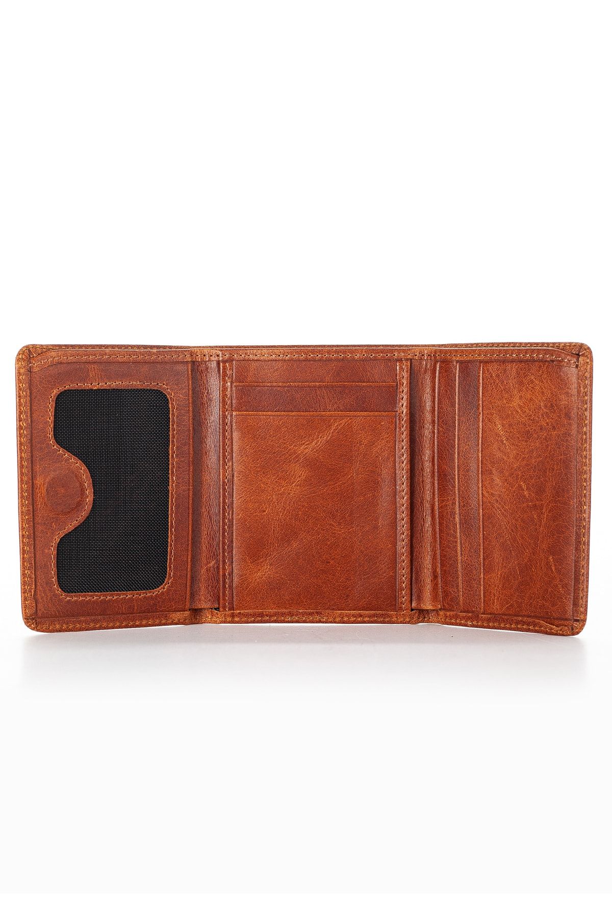 کیف پول مردانه و زنانه گومز پرنعمت چرمی پوشش دار Niki Leather