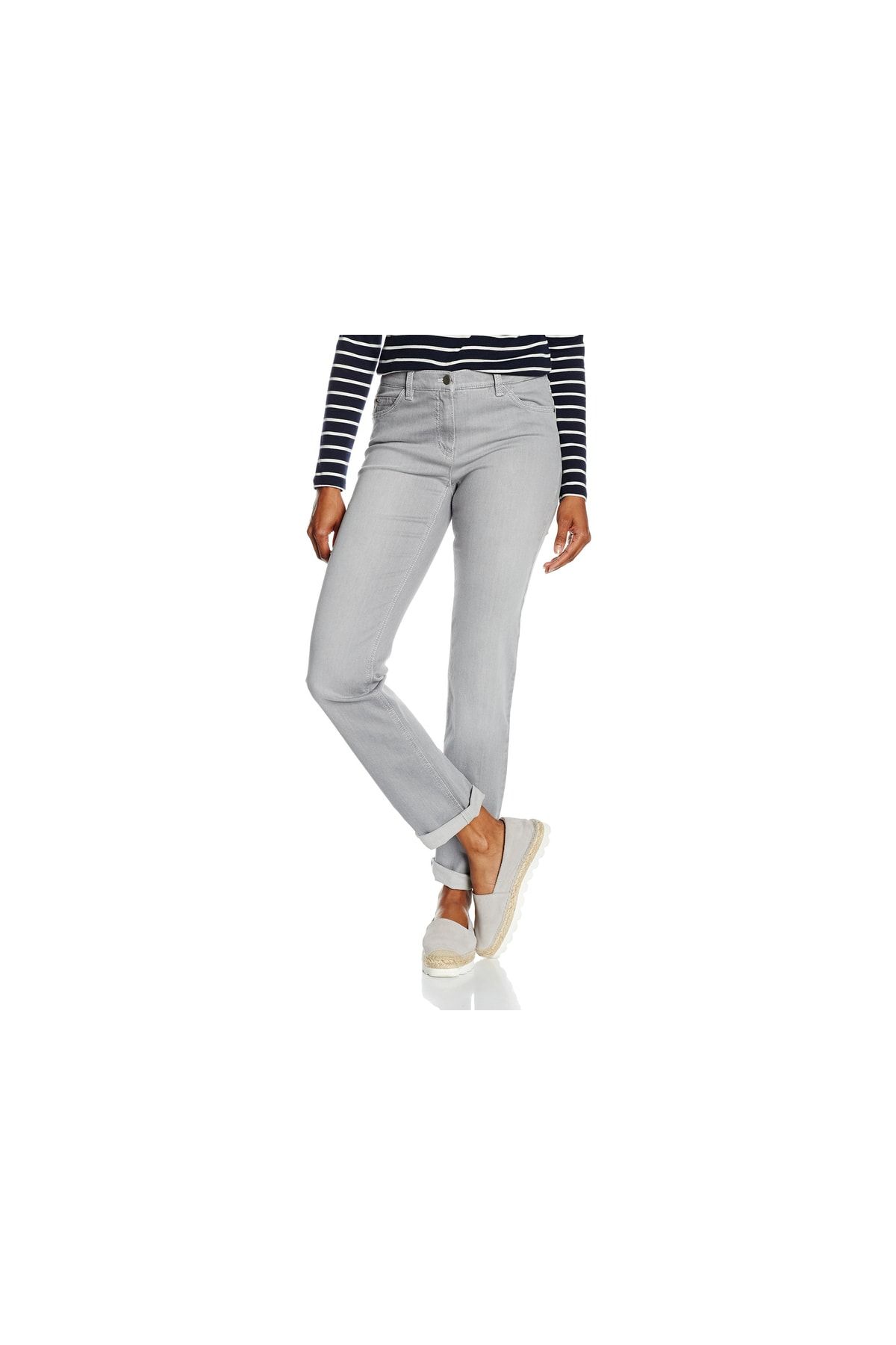 Gerry Weber Jeans Grau Straight Fast ausverkauft