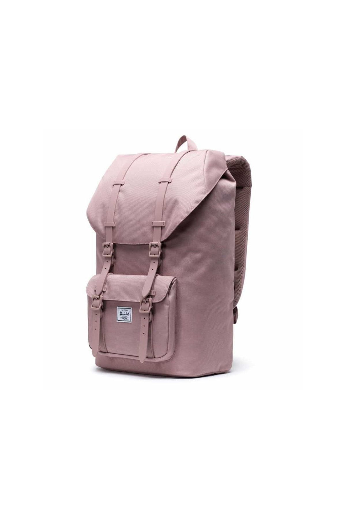 Herschel backpack grey and sales pink