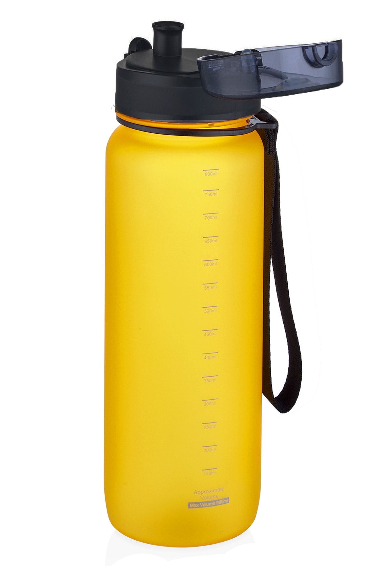 قمقمه ورزشی نارنجی 800ml new size boy 25 cm trant water bpa عطر بدون نشت Uzspace