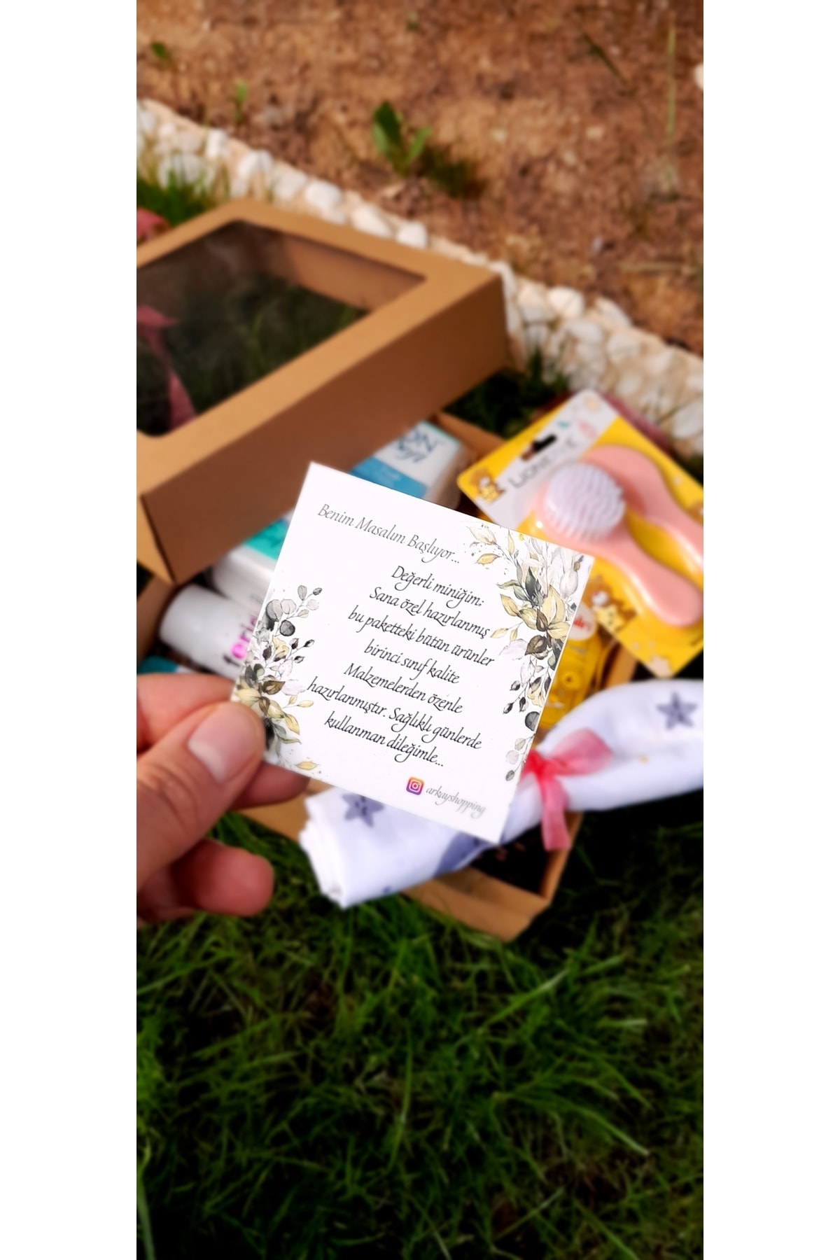 Dalin Yeni Doğan Seti - Yenidoğan Bakım Seti - Bebek Bakımı- Bebek Sac Bakımı - Bebek Tırnak Makası fotoğrafı 3 (önizleme)