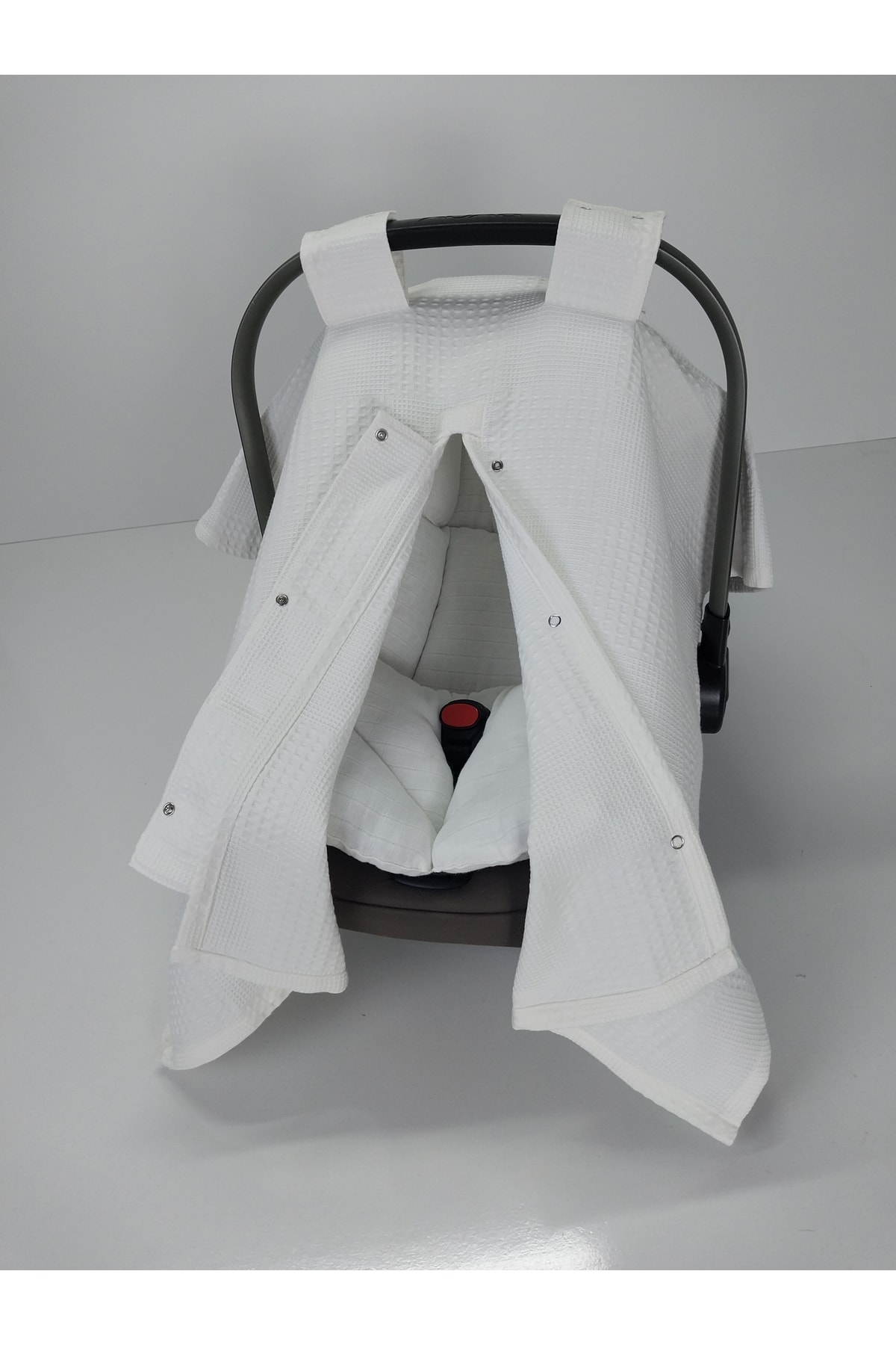 Multi-Purpose Pique Stroller Cover and Stroller Cushion Set of 2