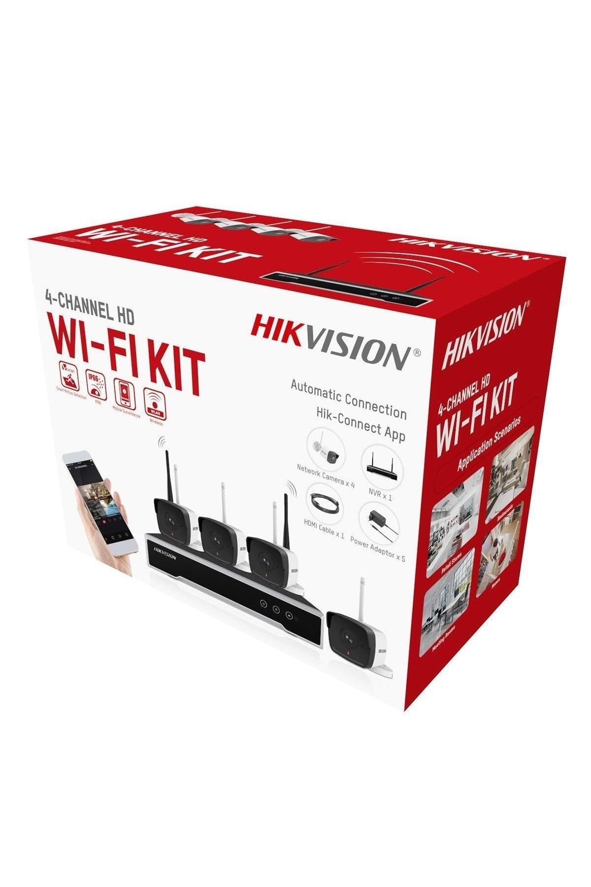 Nk42w0h-1t(wd)(d) 2mp H.265 Bullet Wifi Kamera Seti - 2