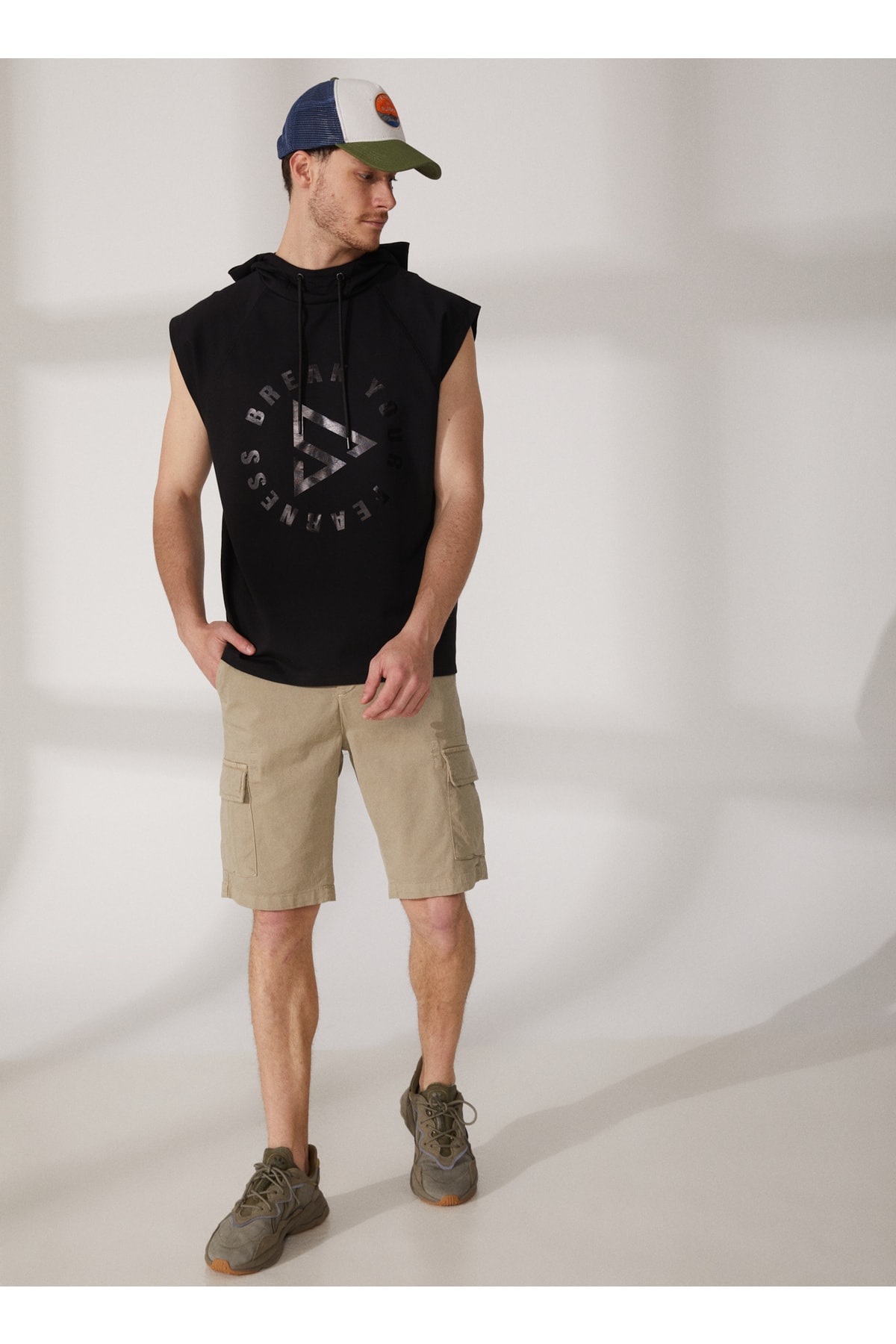 لیمون کمپانی تی شرت مردانه خاکی رنگ طرح لیمویی Morgooo