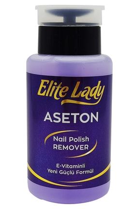 Pompalı Aseton E Vitaminli Ekstra Güçlü Oje Çıkarıcı Tırnak Sarartmayan Besleyici Aseton 200 ml 8697447293346