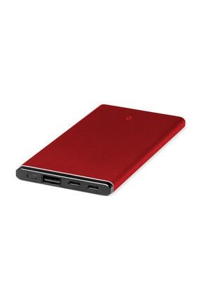 Alumislim Taşınabilir Şarj Aleti Powerbank 5.000 Mah Kırmızı 2bb139k 2BB139-3