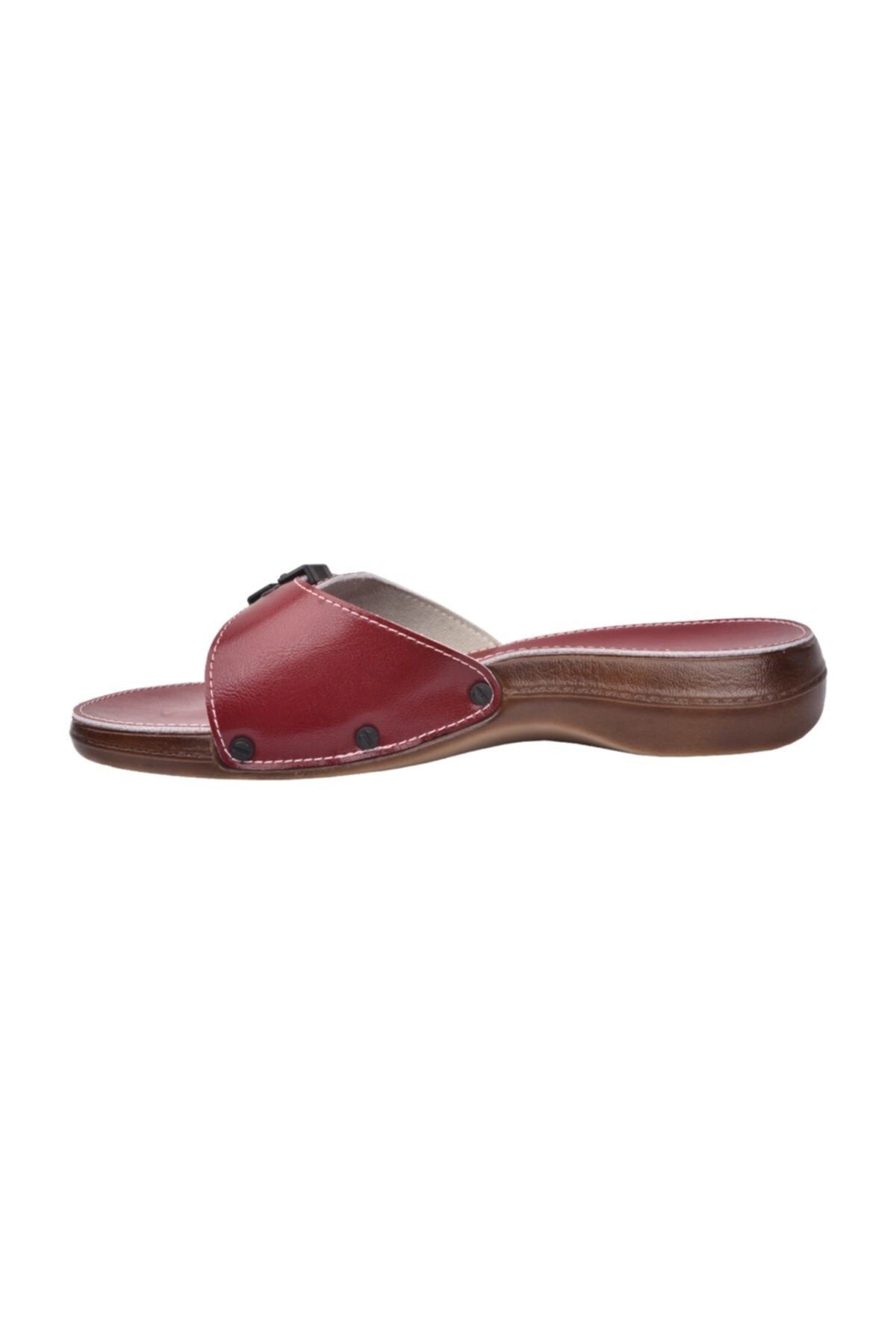 Ceyo 6500 Women s Minelli Daily Orthopedic Slippers Red Trendyol